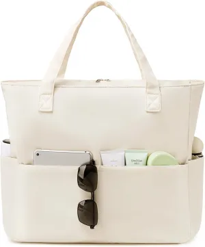 Waterproof Beach Tote Pool Bags for Women Ladies Extra Large Gym Tote Carry On Bag With Wet Compartment for Weekender Travel