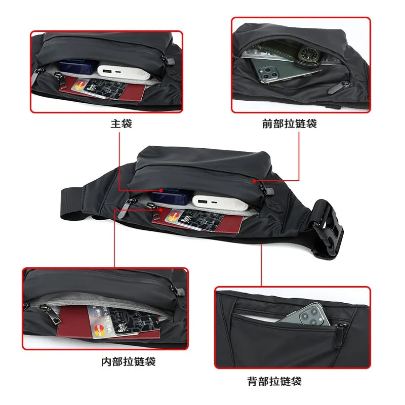 Waterproof Man Waist Bag