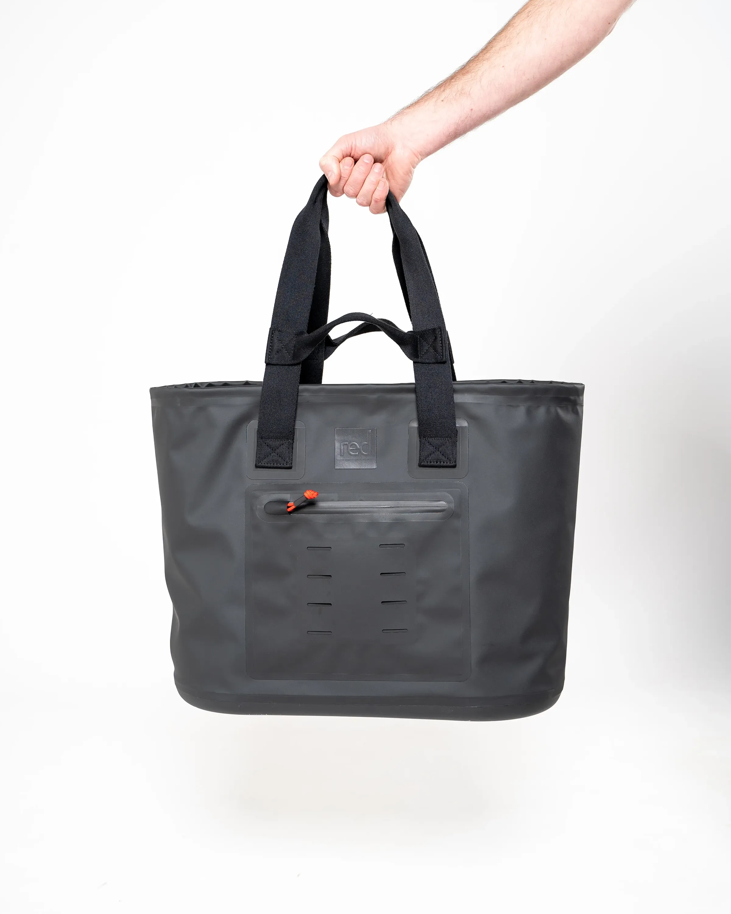 Waterproof Tote in Obsidian Black