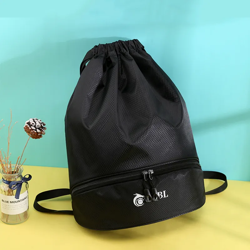 Wet & Dry Separation Drawstring Bag