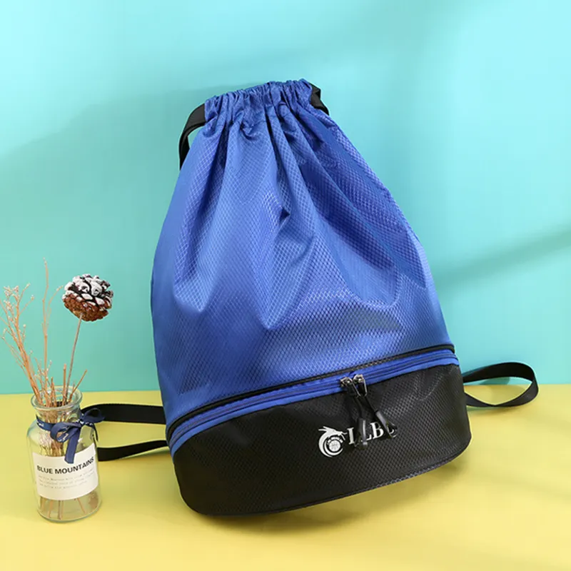 Wet & Dry Separation Drawstring Bag