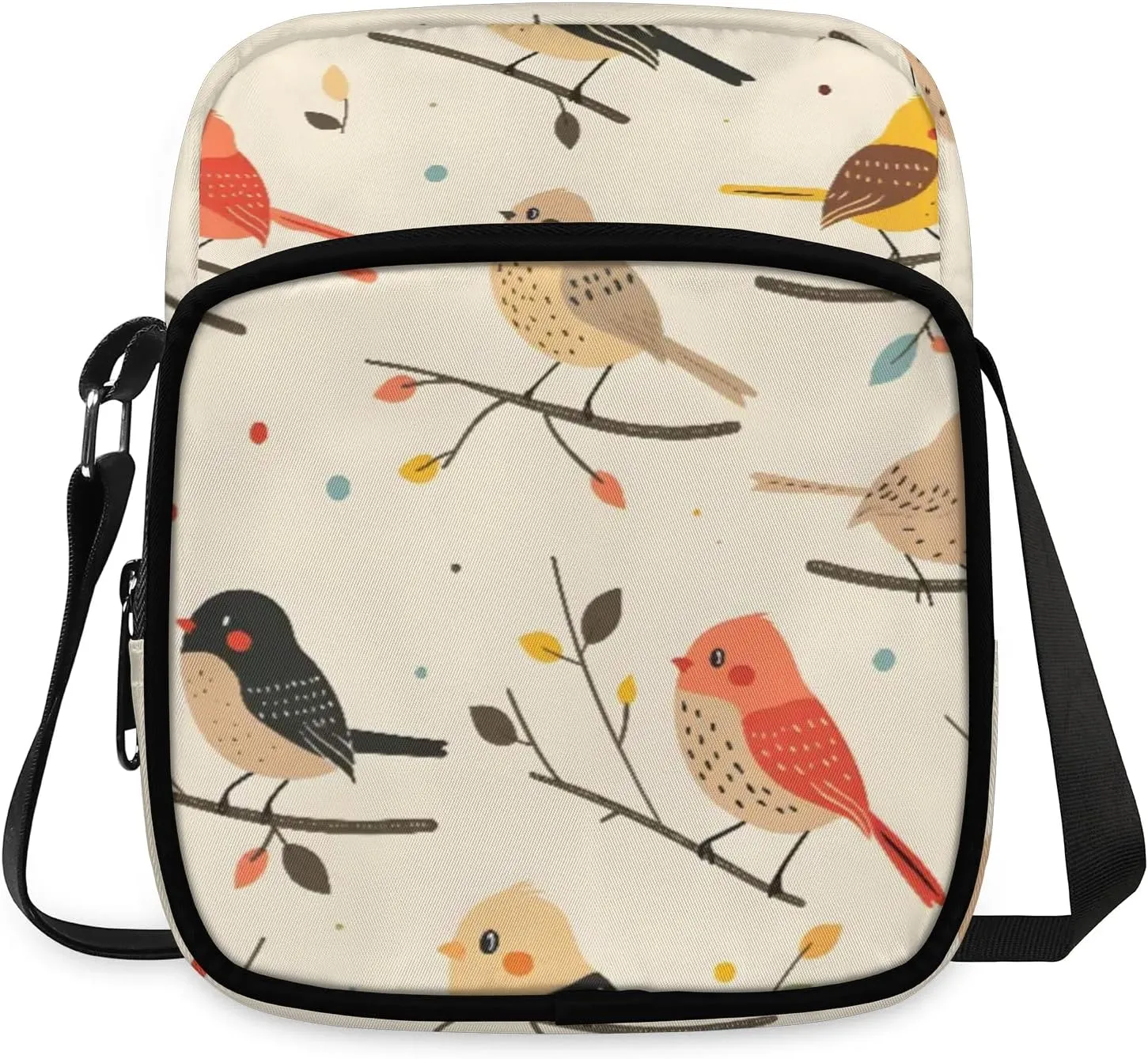 Wetland Birds Crossbody Sling Bags Sling Backpack Shoulder Bag Lightweight Travel Backpack Fanny Packs Purses Handbags for Men Women Travel Cycling Skating