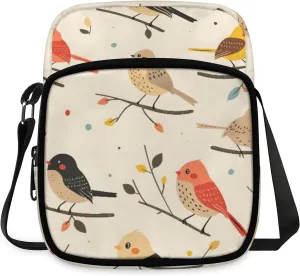 Wetland Birds Crossbody Sling Bags Sling Backpack Shoulder Bag Lightweight Travel Backpack Fanny Packs Purses Handbags for Men Women Travel Cycling Skating
