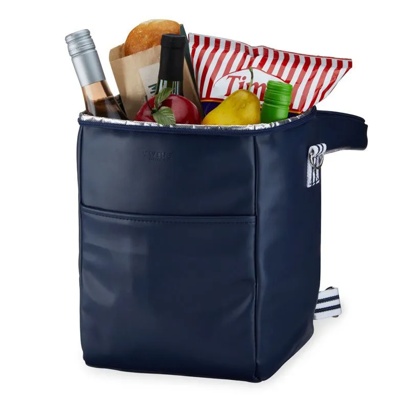 Wine Cooler - Leather Backpack