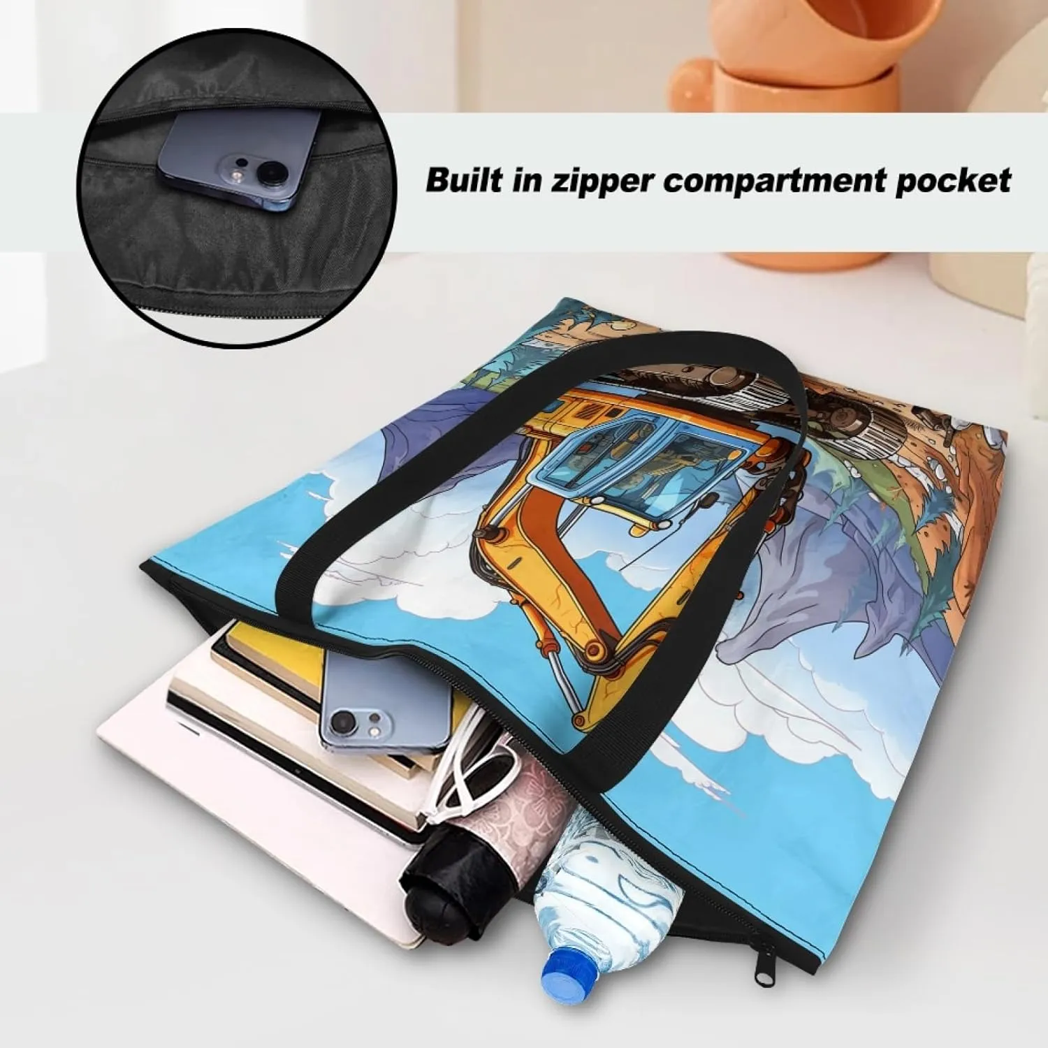 Women Dupont Paper Tote Bag for Ladies Shoulder Bag