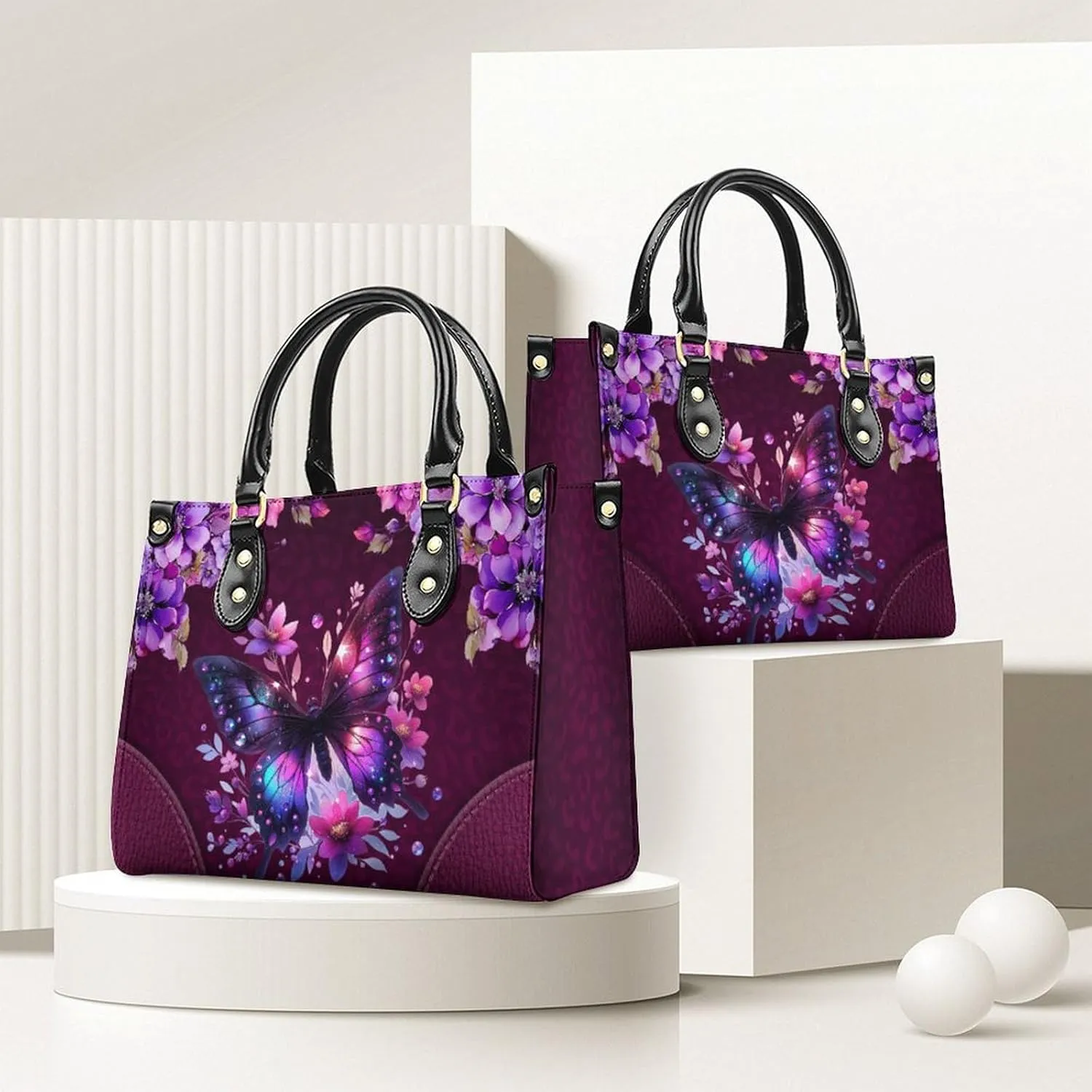 Women Leather Handbag Gift, Casual Crossbody Satchel Bag, Fashion Tote Bag Purses Gifts for Shopping Work Business Travel