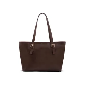 Women's 13" Laptop Workbag - Brown Saffiano