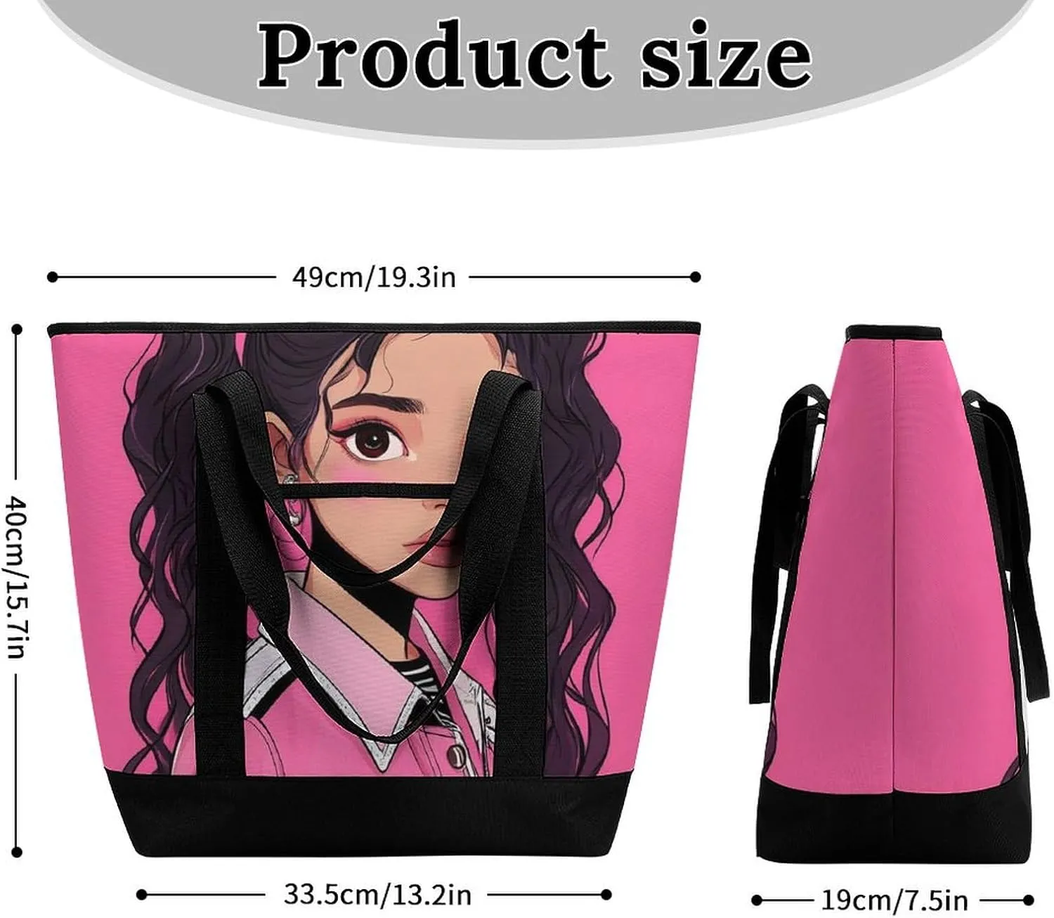 Women's Large-Capacity Thermal Tote Bag Stylish Work & Commute Handbag
