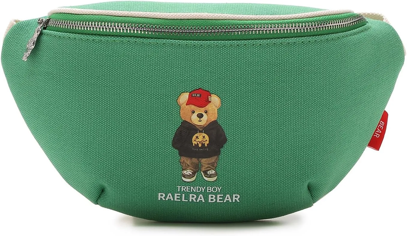 Womens Waist Bag Fashion Casual Multipurpose Waist Pack Adjustable Fanny Bag Chest Crossbody Bag for Women Girls - Green