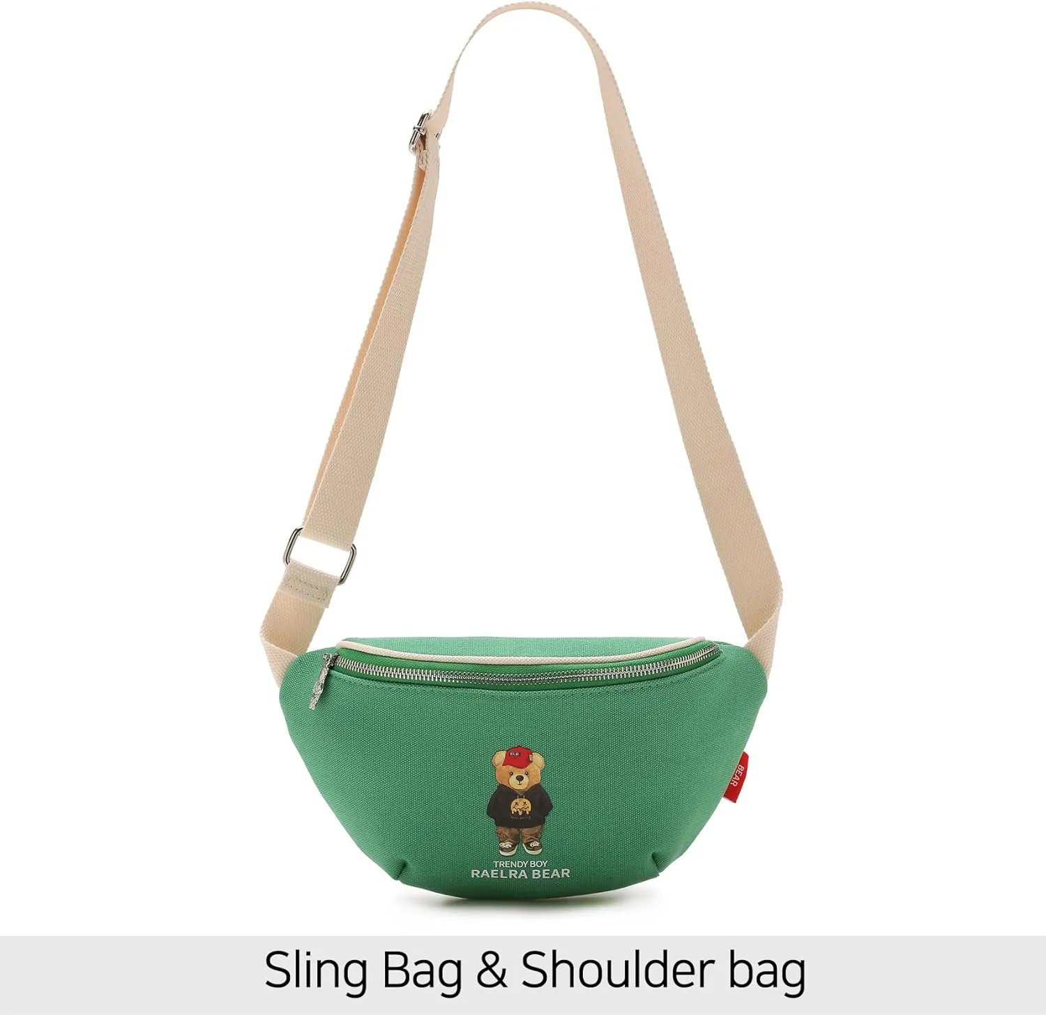 Womens Waist Bag Fashion Casual Multipurpose Waist Pack Adjustable Fanny Bag Chest Crossbody Bag for Women Girls - Green