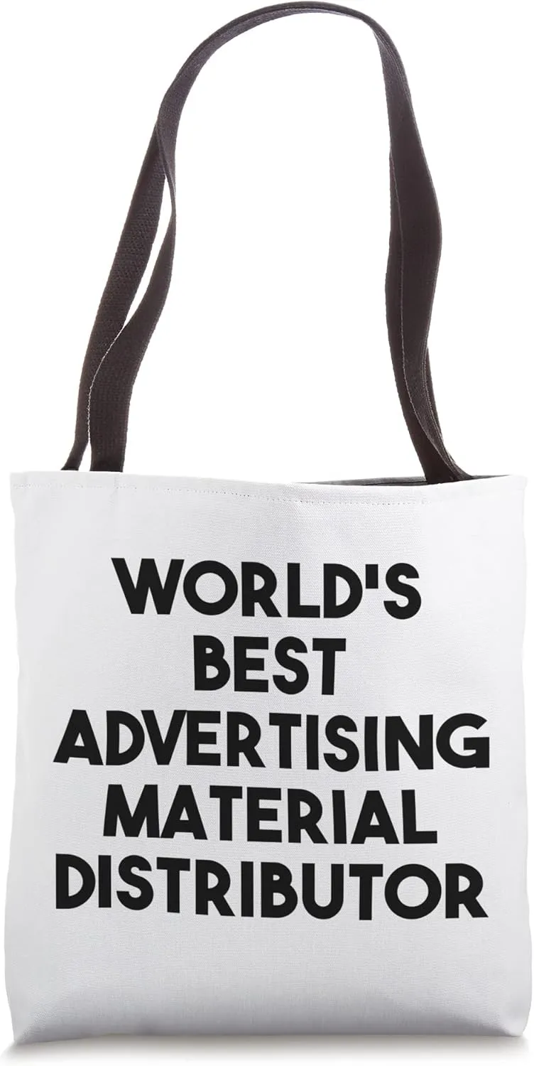 World's Best Advertising Material Distributor Tote Bag