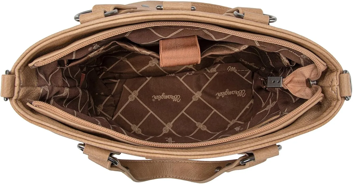 Wrangler Convertible Backpack Purse for Women Vintage Tote Bag Multifunction Shoulder Bag