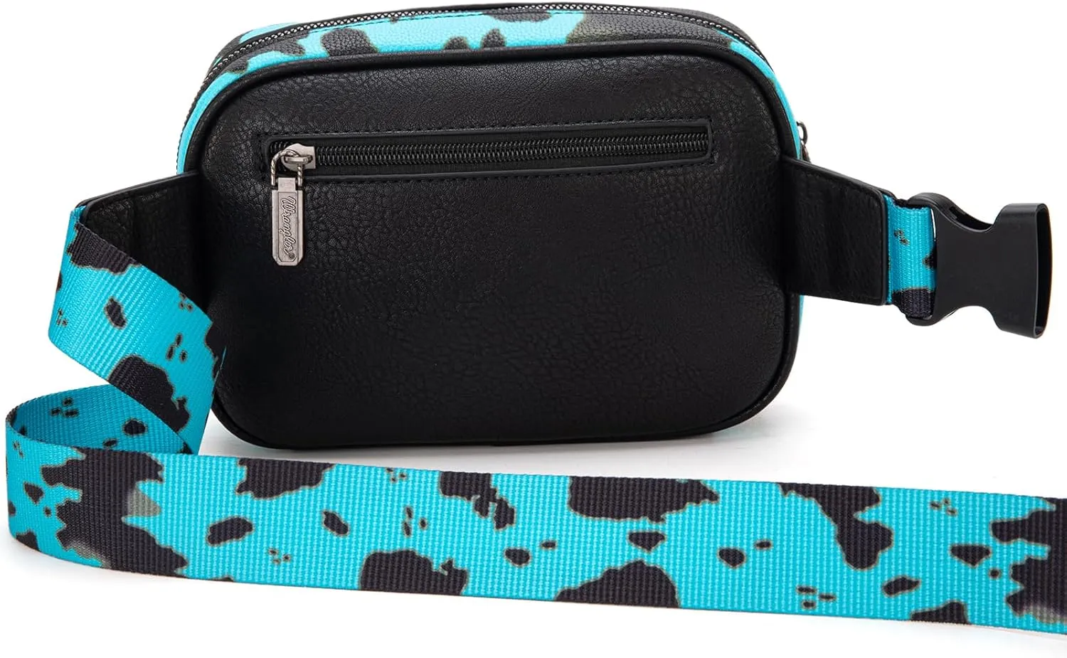 Wrangler Waist Pack for Women Cow Print Fanny Pack Men's Crossbody Belt Bag With Adjustable Strap