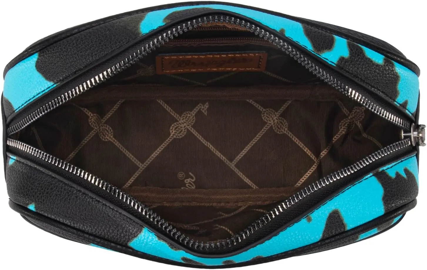 Wrangler Waist Pack for Women Cow Print Fanny Pack Men's Crossbody Belt Bag With Adjustable Strap