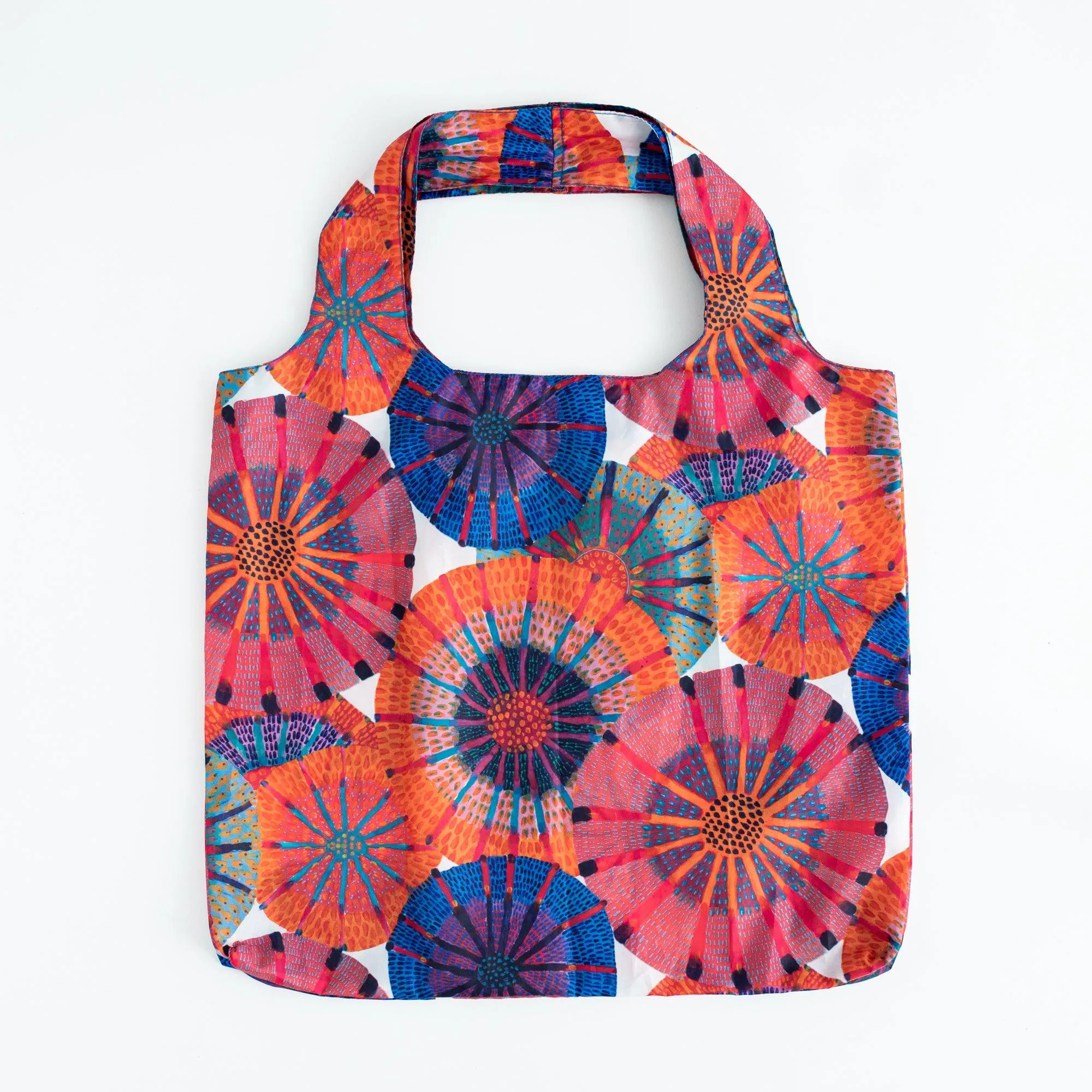 XLarge Foldaway Shopper Tote - Sunshine Flowers
