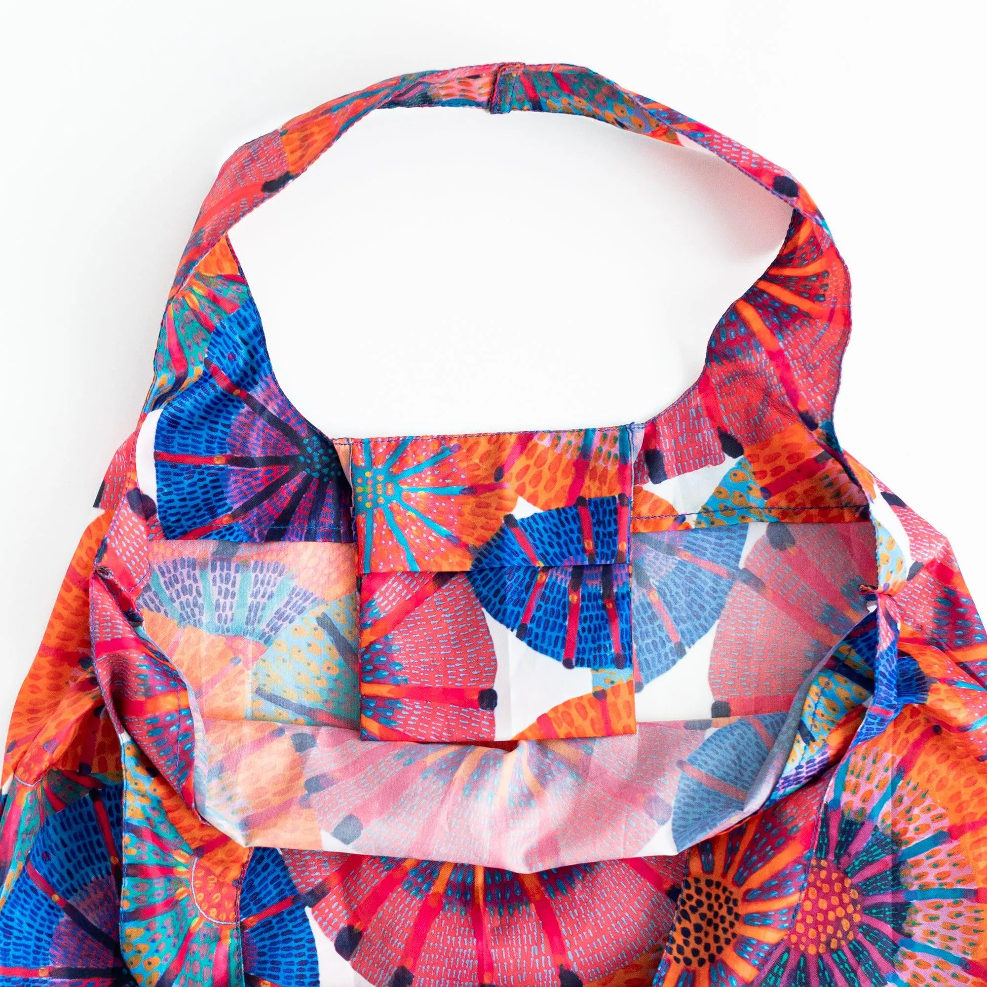 XLarge Foldaway Shopper Tote - Sunshine Flowers