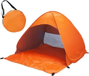 Yigoo® Portable Anti UV Automatic Pop Up Tent Beach Shelter Outdoor Camping Tent, Orange